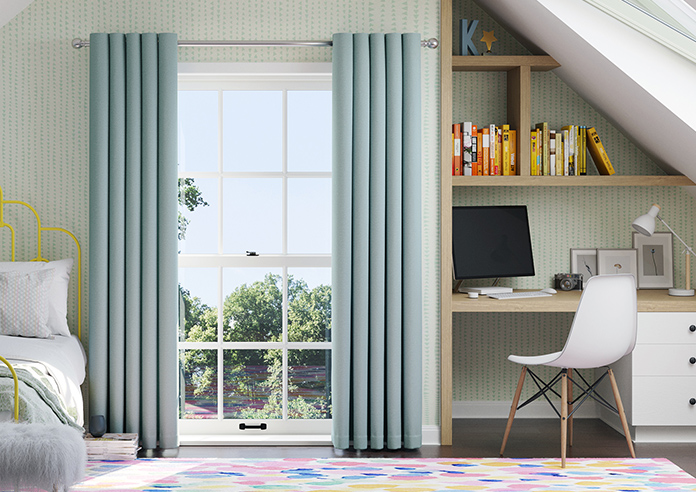 Stamford, Azure - Made to Measure Curtains - Image 3